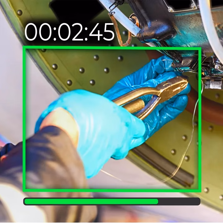 Visão computacional acompanhando o tempo de uma operação manual de montagem
