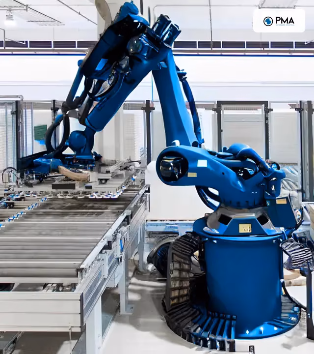 Paletização robotizada